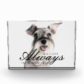 Altijd in ons hart Gedenkleepgoed Fotoblokken (Voorkant)