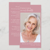 Altijd in ons hart Groot 8x4 Bladwijzer (Voorkant / Achterkant)