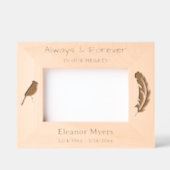 Altijd in ons hart | Kardinaal Memorial Gegraveerde Lijstjes (Voorkant)