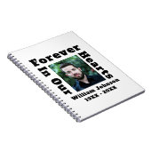 Altijd in ons hart verdriet in het houden van gehe notitieboek (Rechterzijde)