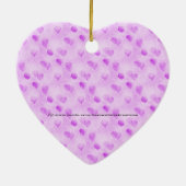 Altijd in ons hartenhuis keramisch ornament (Achterkant)