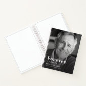 Altijd In Onze Hart Funeral Herdenkingsfoto Notitieboek (Binnen)