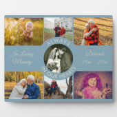 Altijd in onze Harten In Lieve Herinnering Aangepa Fotoplaat (Voorkant)