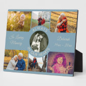Altijd in onze Harten In Lieve Herinnering Aangepa Fotoplaat (Zijkant)
