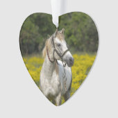Altijd in onze Harten, Paard Herinnering Ornament (voorkant)