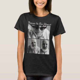 Altijd in Onze Harten Papa Opa Herdenking T-shirt