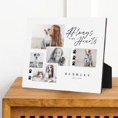 Altijd In Onze Hartendier Foto Collage Herdenking Fotoplaat