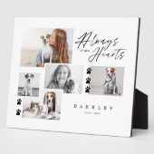 Altijd In Onze Hartenen Foto Collage Dierentuin He Fotoplaat (Zijkant)