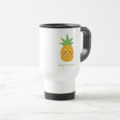 Altijd je kroonPunny Pineappel Draag Reisbeker (Voorkant rechts)