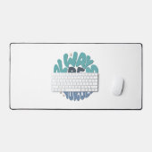 Altijd jezelf - Blauw positief prijsvoorstel Bureaumat (Keyboard & Muis)