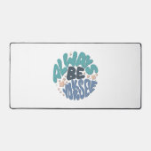 Altijd jezelf - Blauw positief prijsvoorstel Bureaumat (Voorkant)