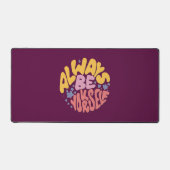 Altijd jezelf zijn - Handje lettertekens Bureaumat (Voorkant)