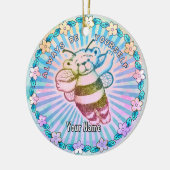 Altijd jezelf zijn keramisch ornament (Links)