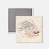 Altijd jezelf zijn magneet (Voorkant / Achterkant)