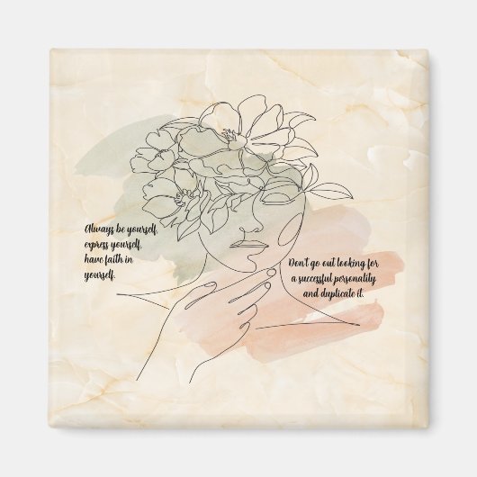 Altijd jezelf zijn magneet (Voorkant)