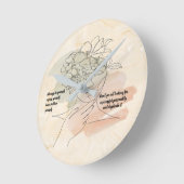 Altijd jezelf zijn ronde klok (Hoek)