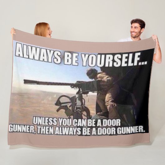 ALTIJD JULLIE ZIJN FLEECE DEKEN (In situ)