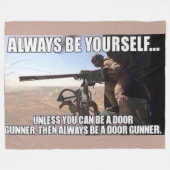 ALTIJD JULLIE ZIJN FLEECE DEKEN (Voorkant (Horizontaal))