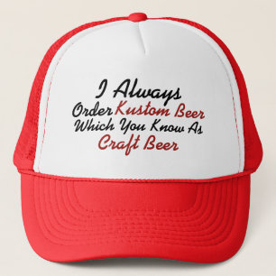 Altijd Kcustom Beer bestellen Trucker Pet