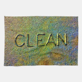 Altijd keukenhanddoek reinigen (Horizontaal)