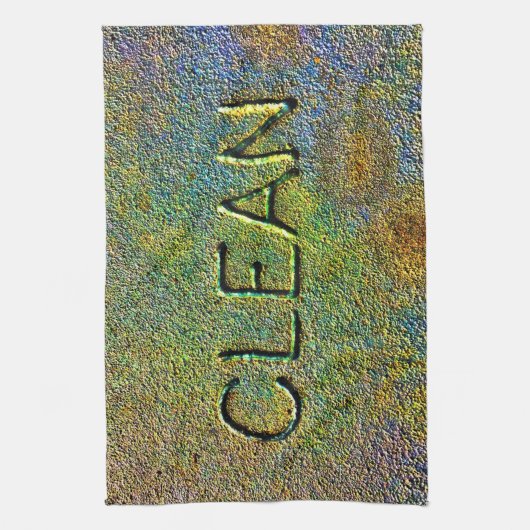 Altijd keukenhanddoek reinigen (Verticaal)