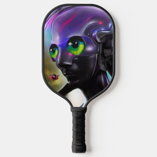 Altijd kijken - Ken Gage Art Pickleball Paddle (Voorkant)