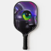 Altijd kijken - Ken Gage Art Pickleball Paddle (Achterkant)