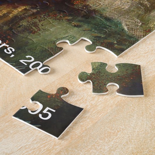 Altijd kijkend, Amerikaans-Indische puzzel Legpuzzel (Zijkant)