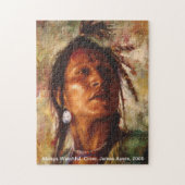 Altijd kijkend, Amerikaans-Indische puzzel Legpuzzel (Verticaal)