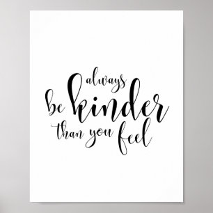 Altijd kinder dan u voelt poster