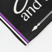 Altijd Kiss me Goodnight Fleece Deken (Hoek)