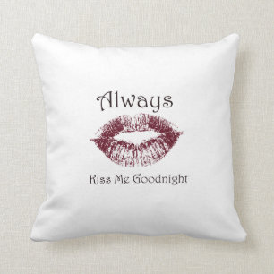 Altijd Kiss me Goodnight lippen Kussen