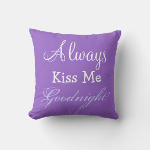 ALTIJD KISS ME GOODNIGHT Lumbar Sierkussen