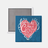 Altijd Kiss me Goodnight Magneet (Voorkant / Achterkant)