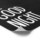 Altijd Kiss me Goodnight Poster (Hoek)