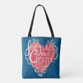 Altijd Kiss me Goodnight Tote Bag (Achterkant)