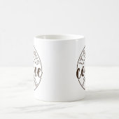 Altijd koffie-tijd koffiemok (Center)