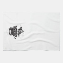 Altijd koffie-tijd theedoek