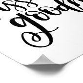 Altijd 'Kus me goedenacht' Poster (Hoek)