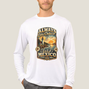 Altijd Lake Ontario en Golf van Mexico voor mij Tri-Blend Shirt