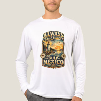 Altijd Lake Ontario en Golf van Mexico voor mij Tri-Blend Shirt