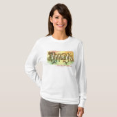 Altijd! Lange T-shirt voor dames (Voorkant volledig)