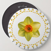 Altijd lente ronde button 6,0 cm (Voorkant /achterkant)