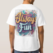 Altijd leuk t-shirt (Achterkant)