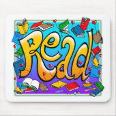 Altijd lezen muismat (Voorkant)