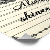 Altijd licht zijn poster (Hoek)