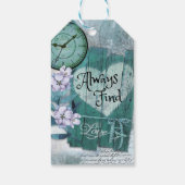 Altijd liefde vinden cadeaulabel (Achterkant)