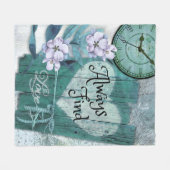 Altijd liefde vinden fleece deken (Voorkant (Horizontaal))