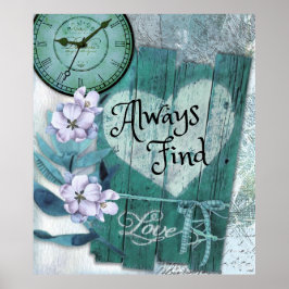 Altijd liefde vinden poster