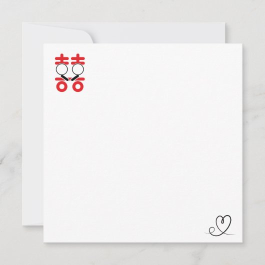 altijd liefdesfolie uitnodiging postkaart (Voorkant)